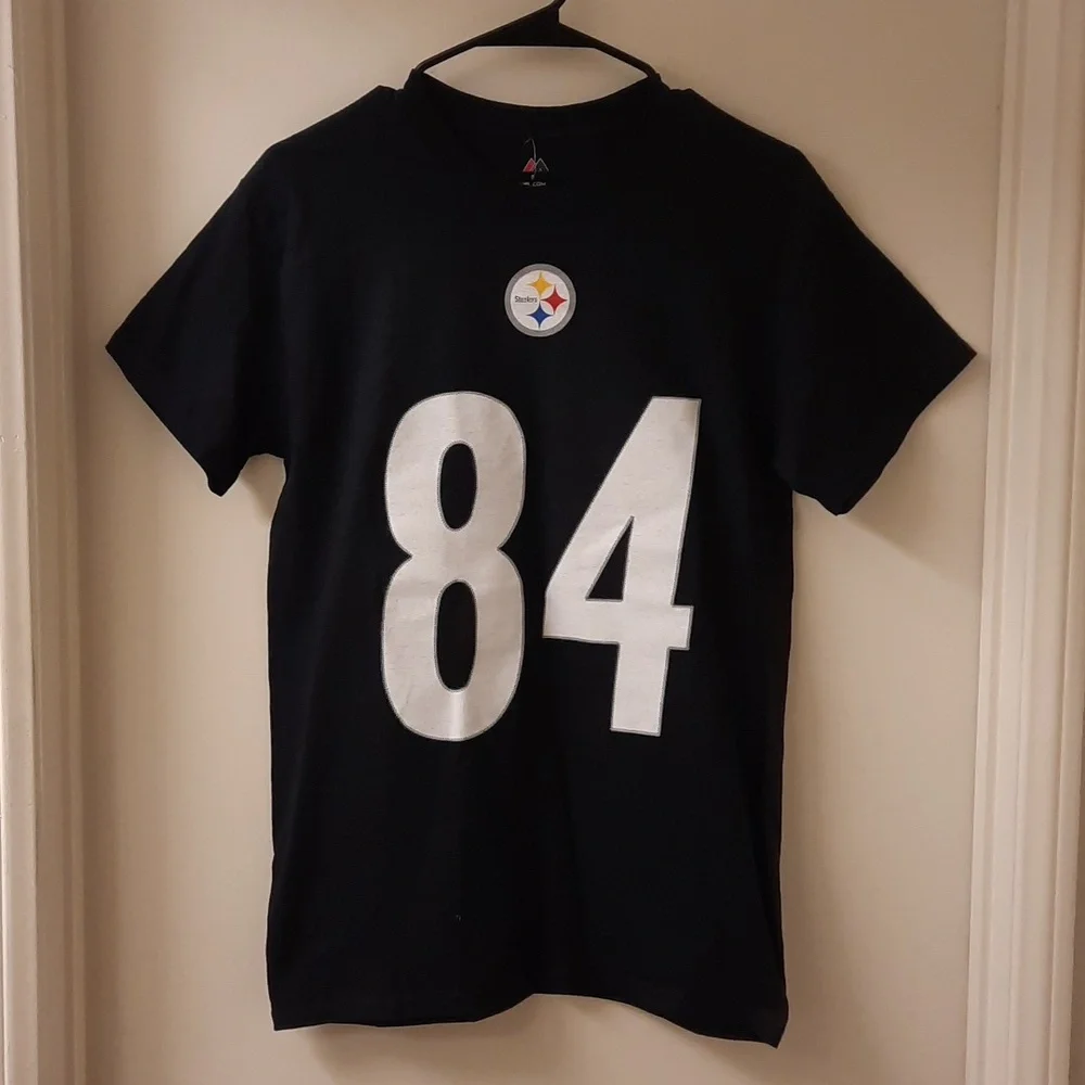 NWT, Pittsburgh Steelers Antonio Brown Majestic Shirt